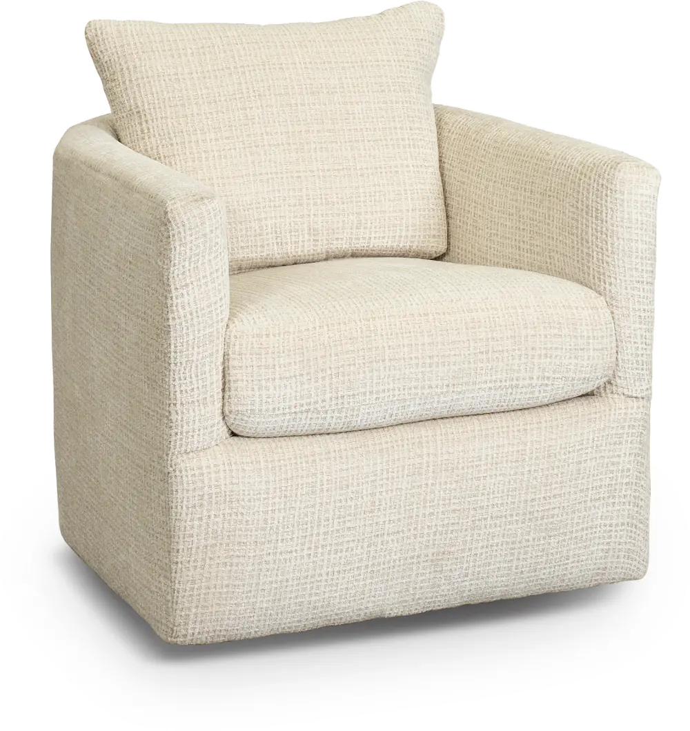 Murray Cream Swivel Chair-1