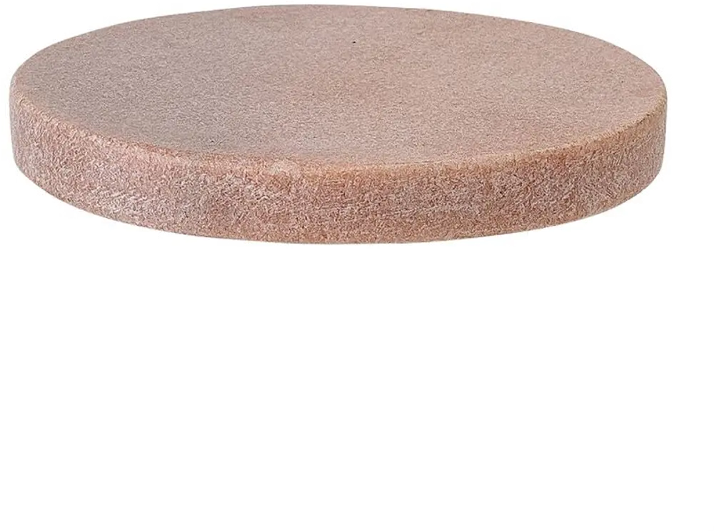 A45206956-S/4-SET Blush Colored Round Marble Coasters - Set of 4-1