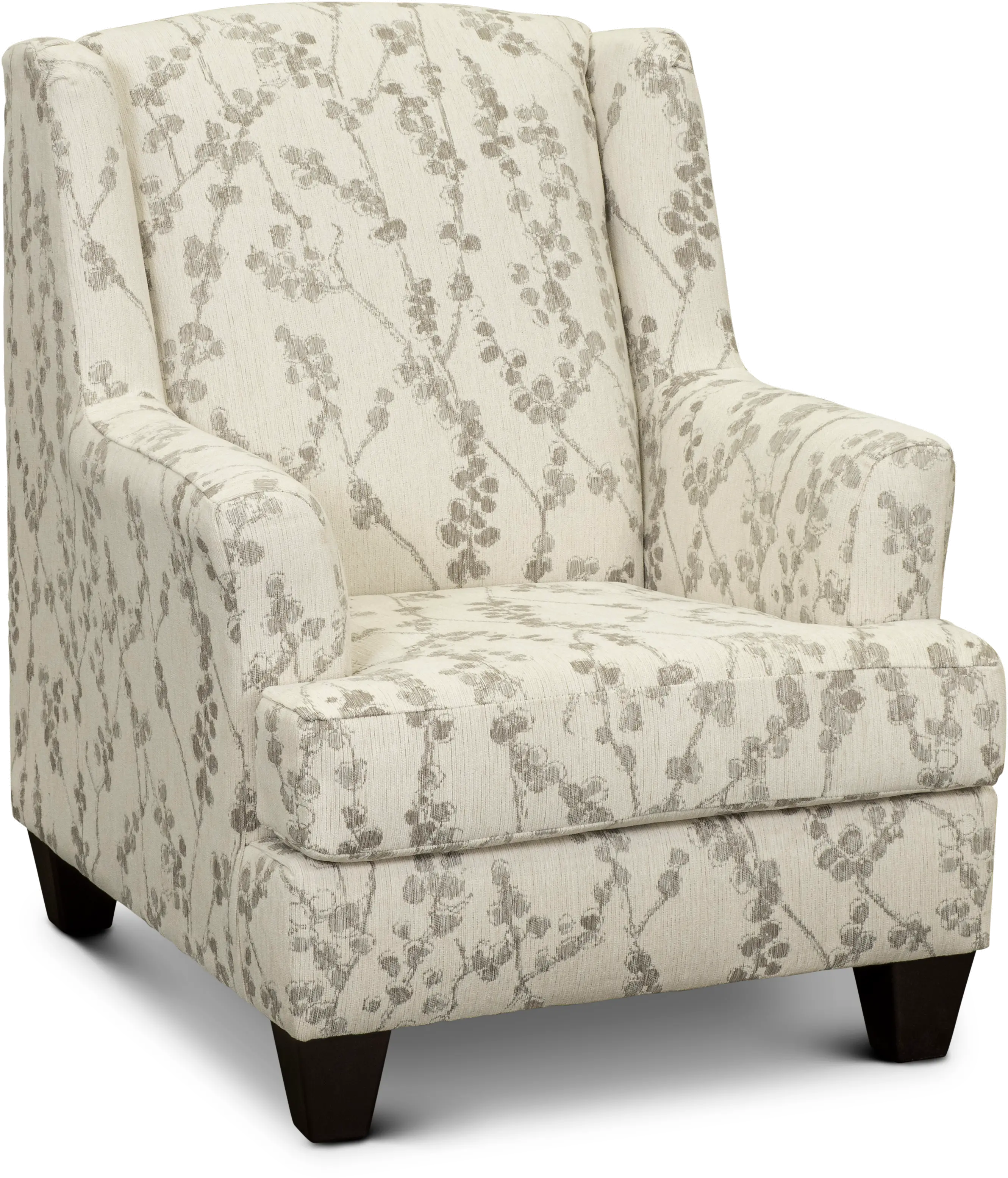 Celadon Linen White Accent Chair