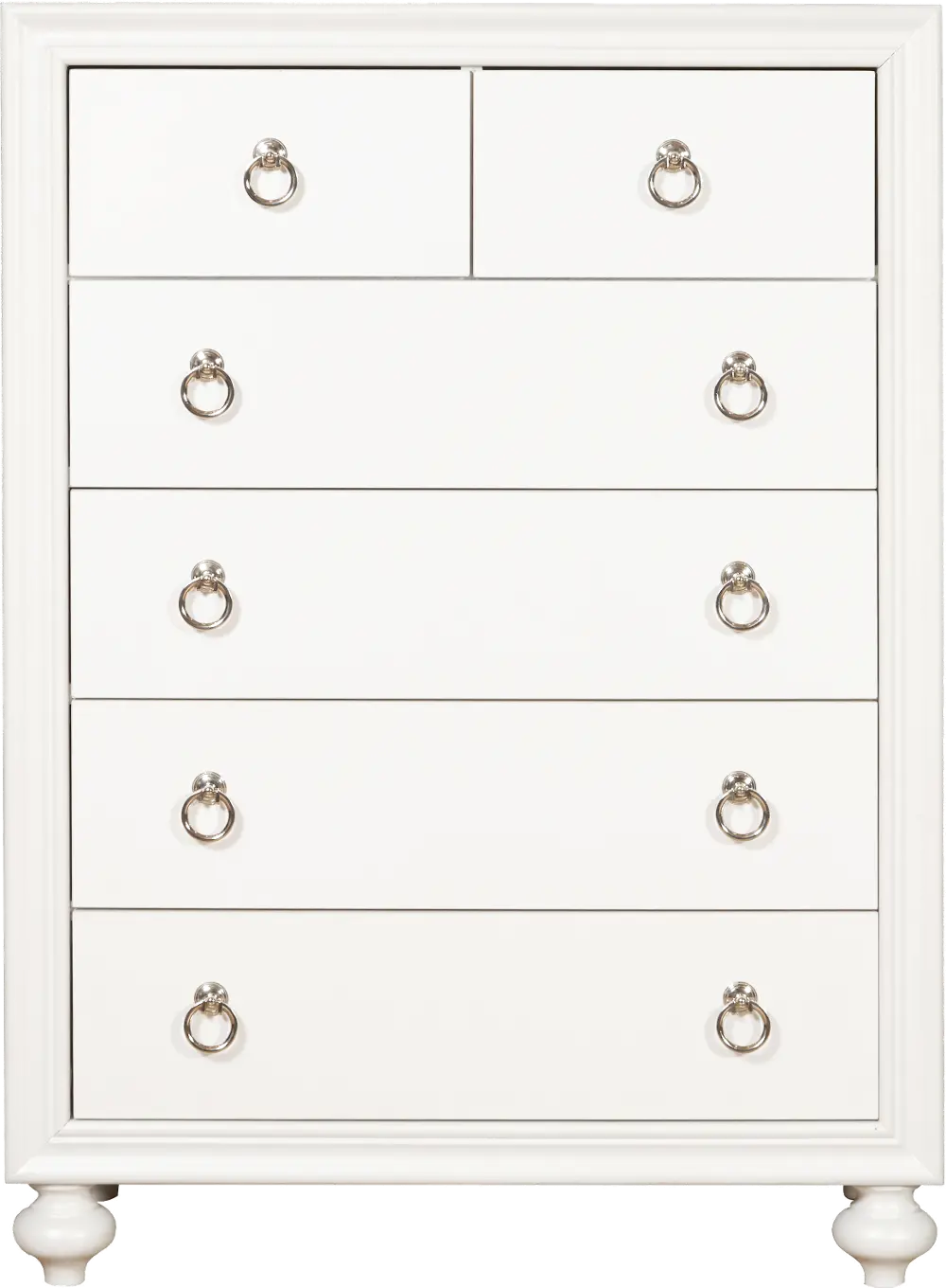 Bella White Chest of Drawers-1