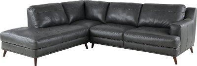 Sectional Sofas In The Furniture At Rc Willey Sectional Sofas In The Furniture, Charcoal Gray Leather Sectional Sofa With Chaise Lounge