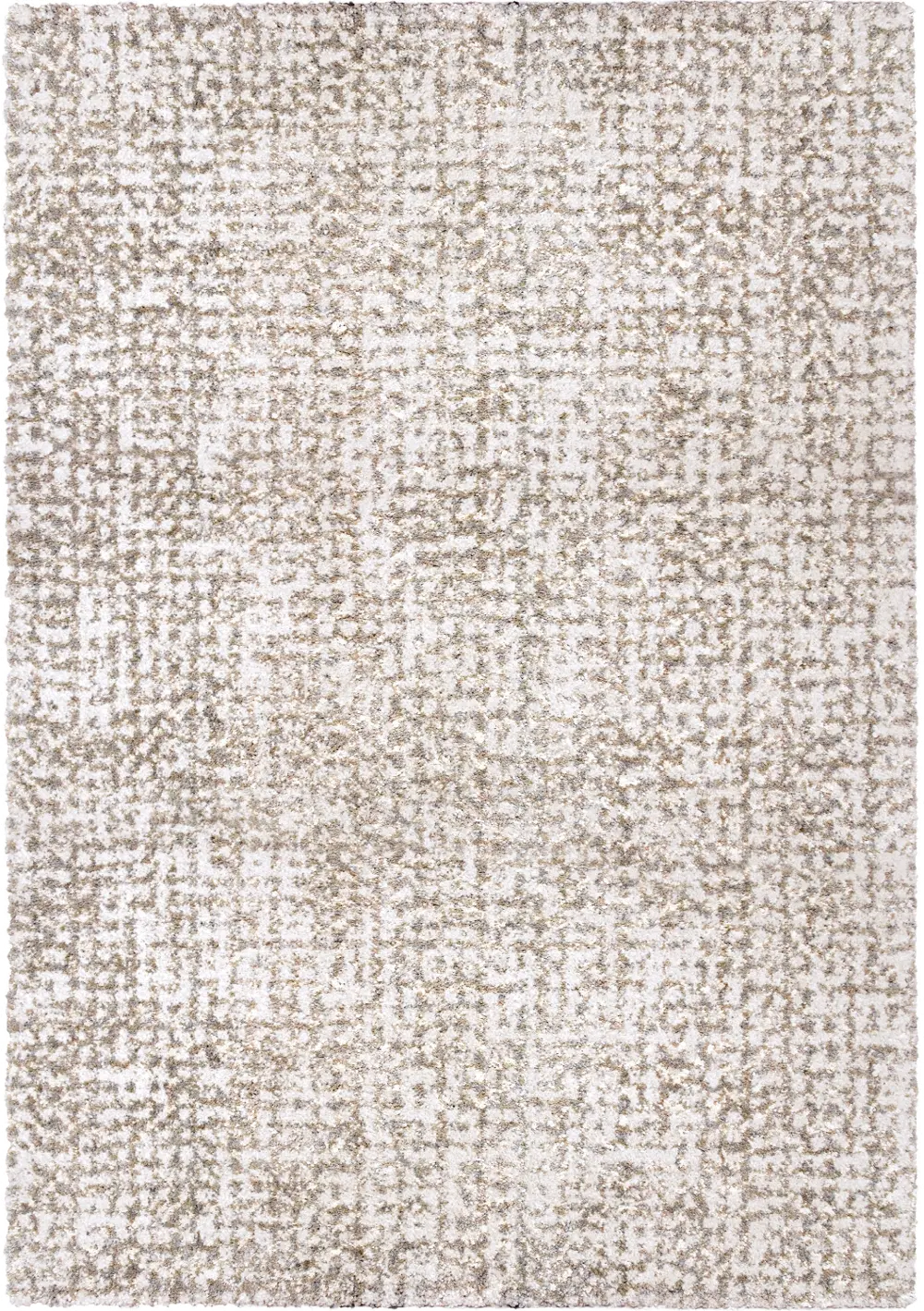 JA03 Cottontail 5 x 8 Ditto White Area Rug-1