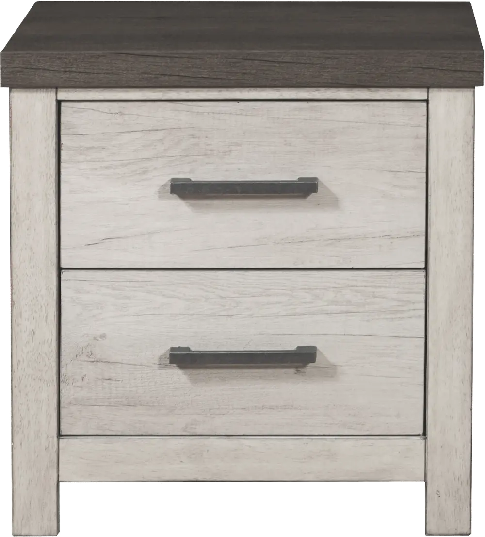 Riverwood Whitewash Nightstand-1