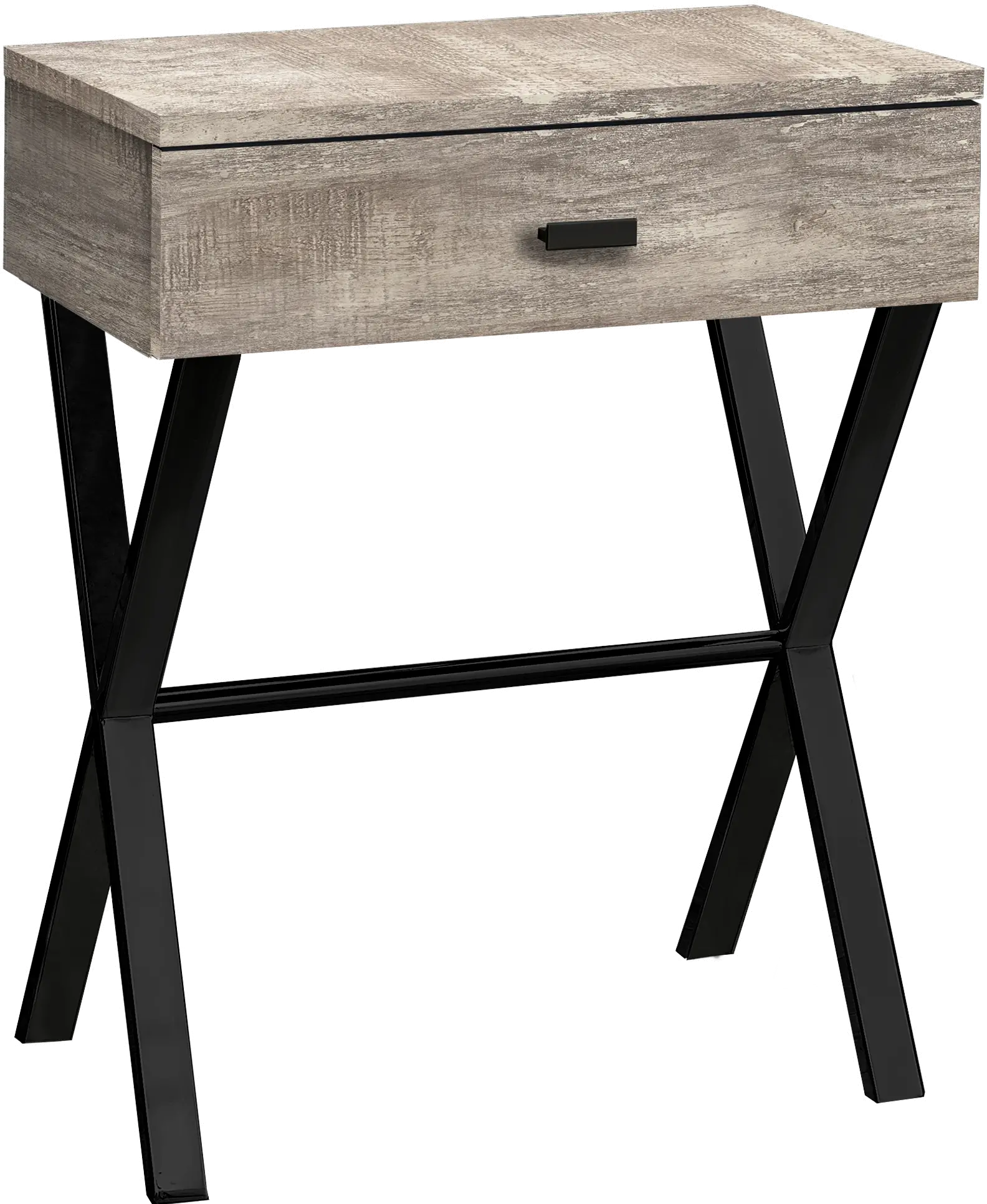I3452 Taupe Accent Table with Drawer sku I3452