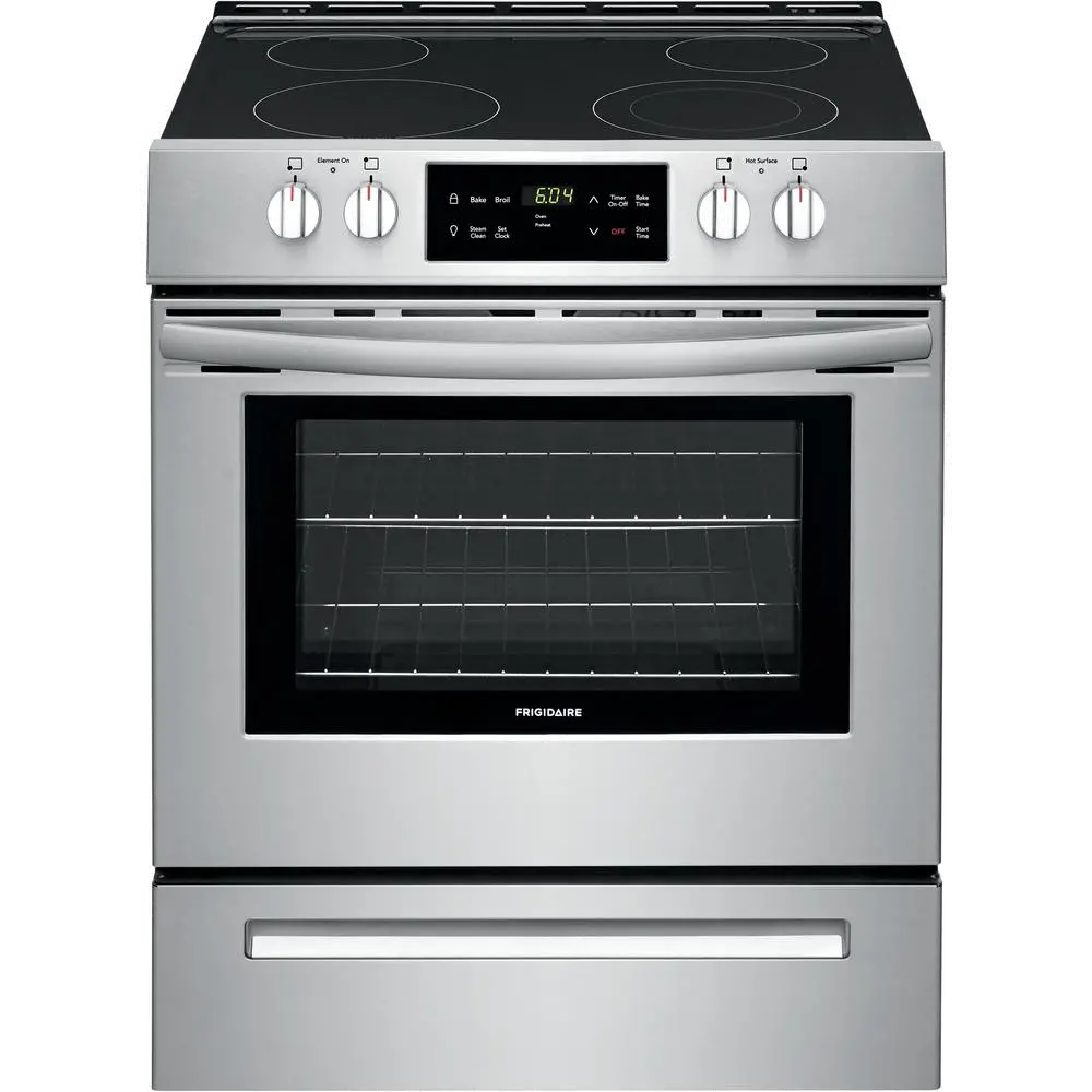 FFEH3051VS Frigidaire 30 Inch Electric Range - 5.0 cu. ft. Stainless Steel-1