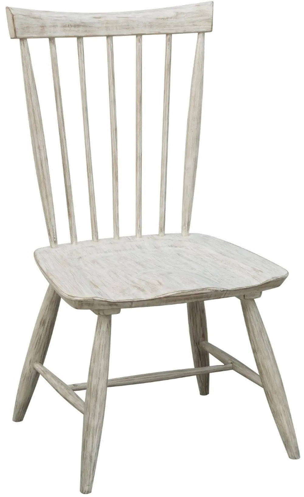 Modern Eclectic Farmhouse Whitewash Dining Room Chair-1