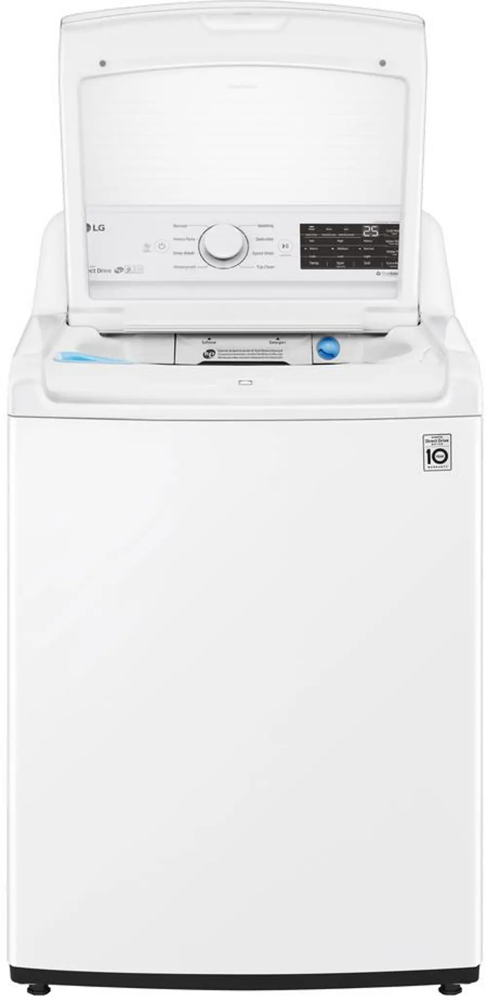 WT7060CW LG Ultra Large Top Load Washer with 6Motion - 4.5 cu. ft. White-1