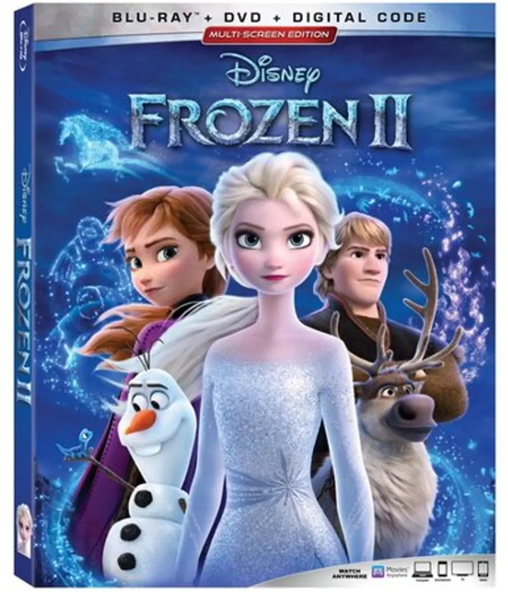 Frozen II (Blu-Ray + DVD + Digital Code)-1