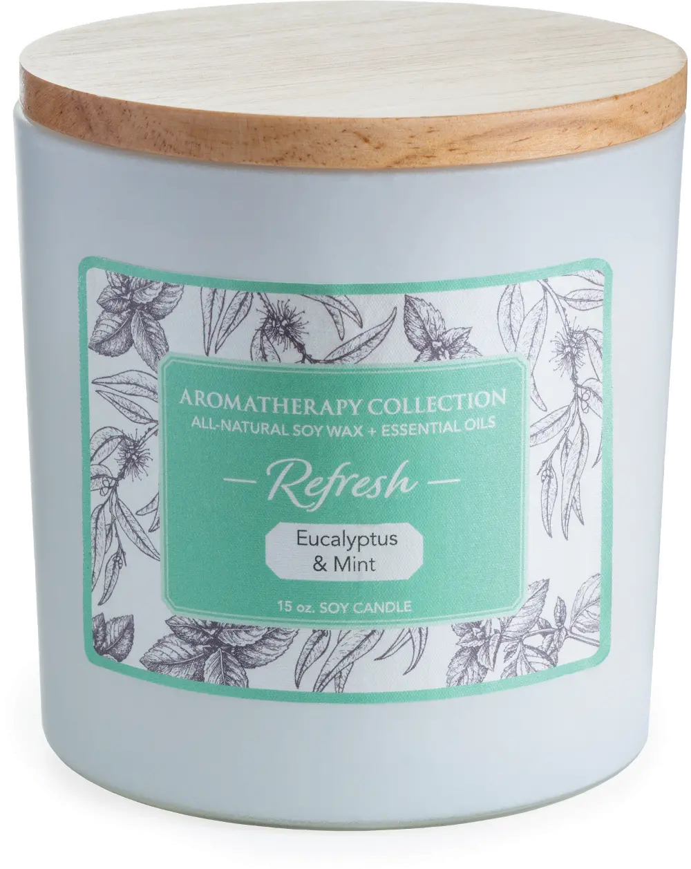 Clarity 15oz Lemongrass and Lime Aromatherapy Candle-1