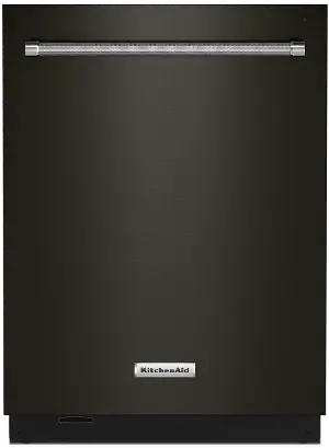 Black stainless steel Dishwashers