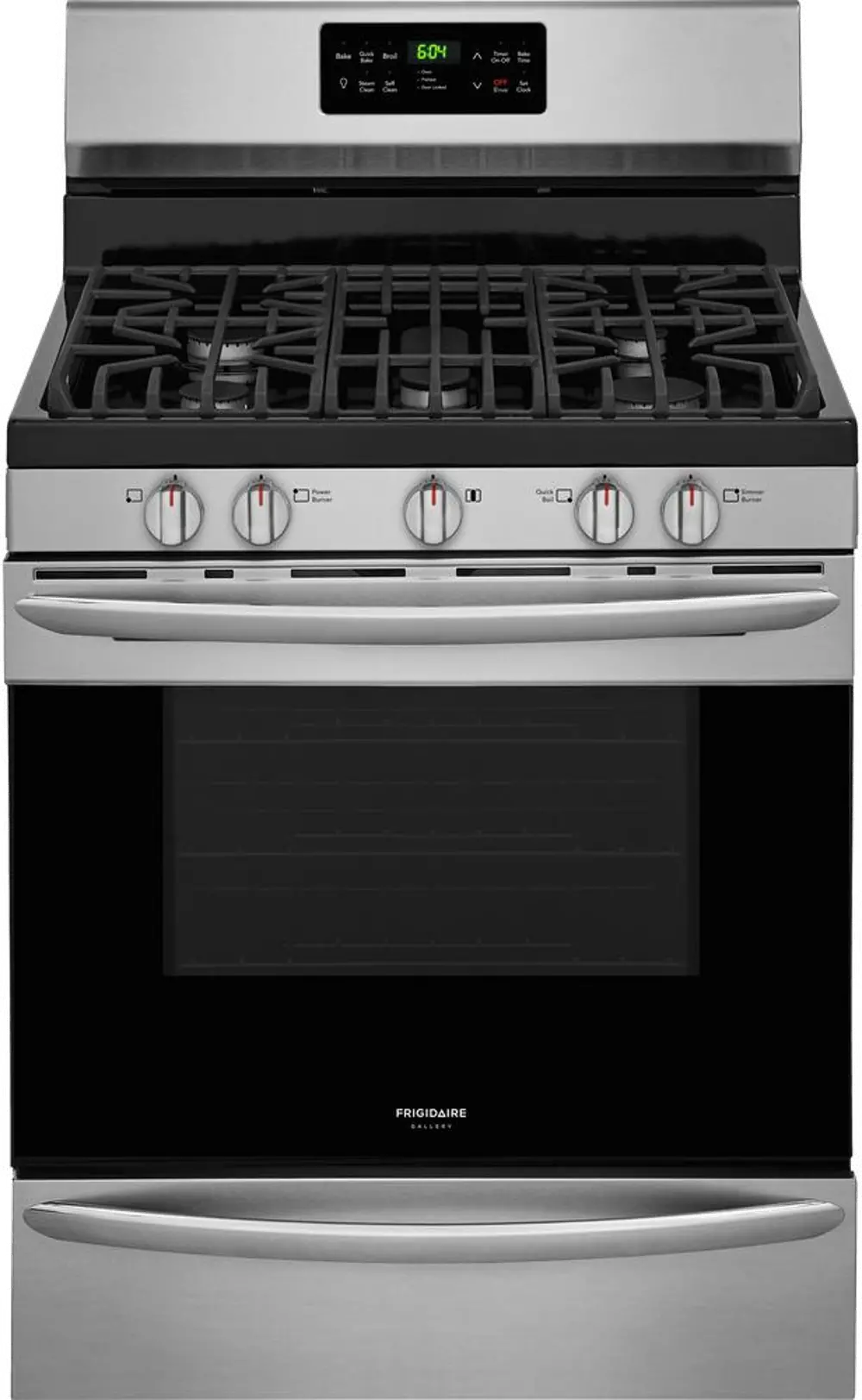 GCRG3060AF Frigidaire 5.0 cu ft Gas Range - Stainless Steel-2