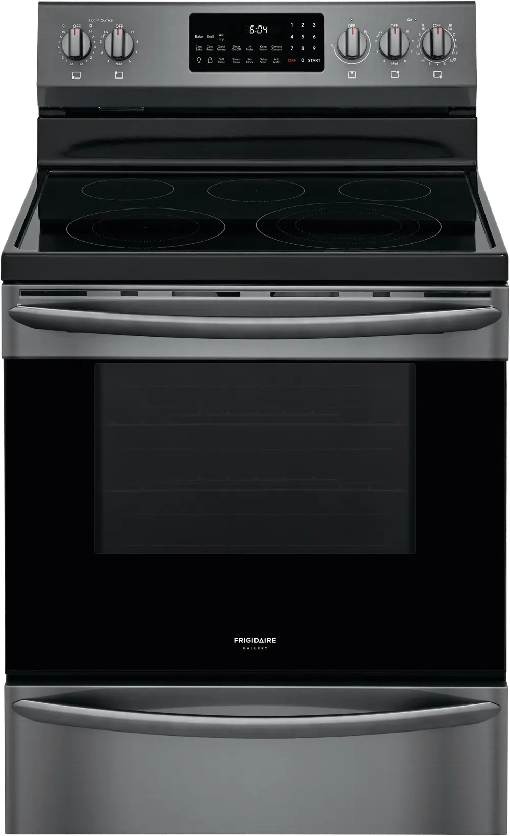 GCRE3060AD Frigidaire Gallery 5.7 cu ft Electric Range - Black Stainless Steel-1
