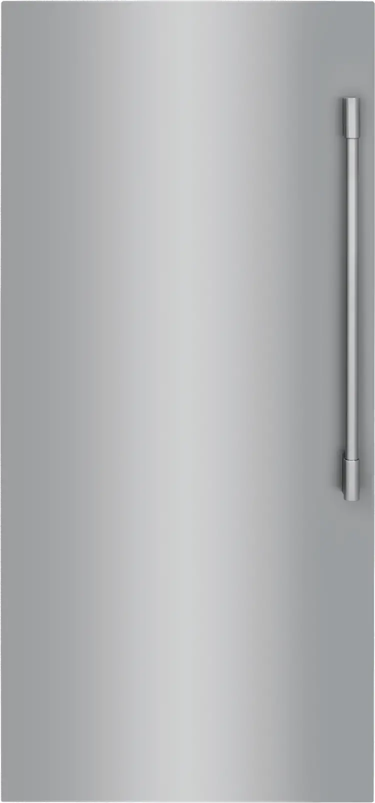 Stainless steel Frigidaire upright freezer