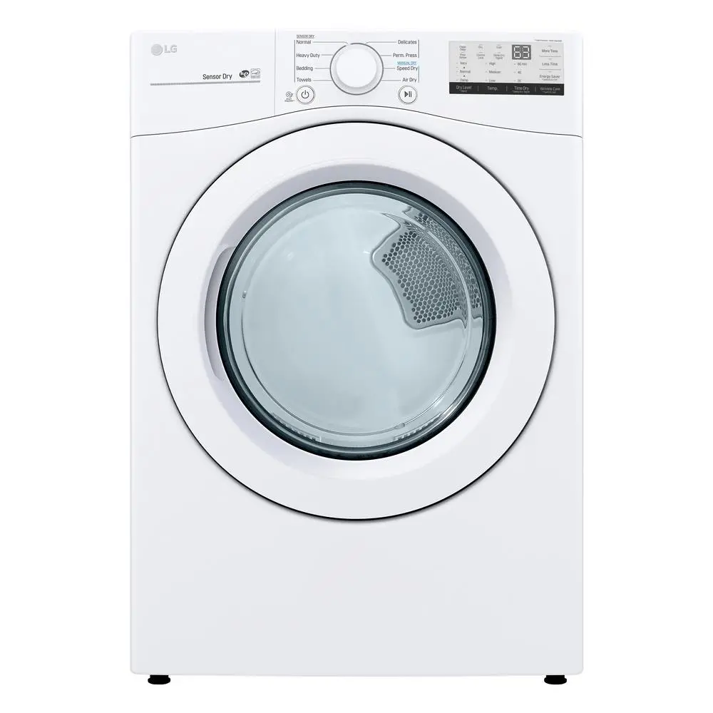 DLE3400W LG Ultra Large Capacity Electric Dryer - 7.4 cu. ft.-1
