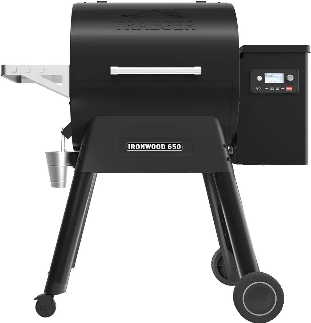 TFB65BLF,IRON_650 Traeger Ironwood Series 650 Pellet Grill-1