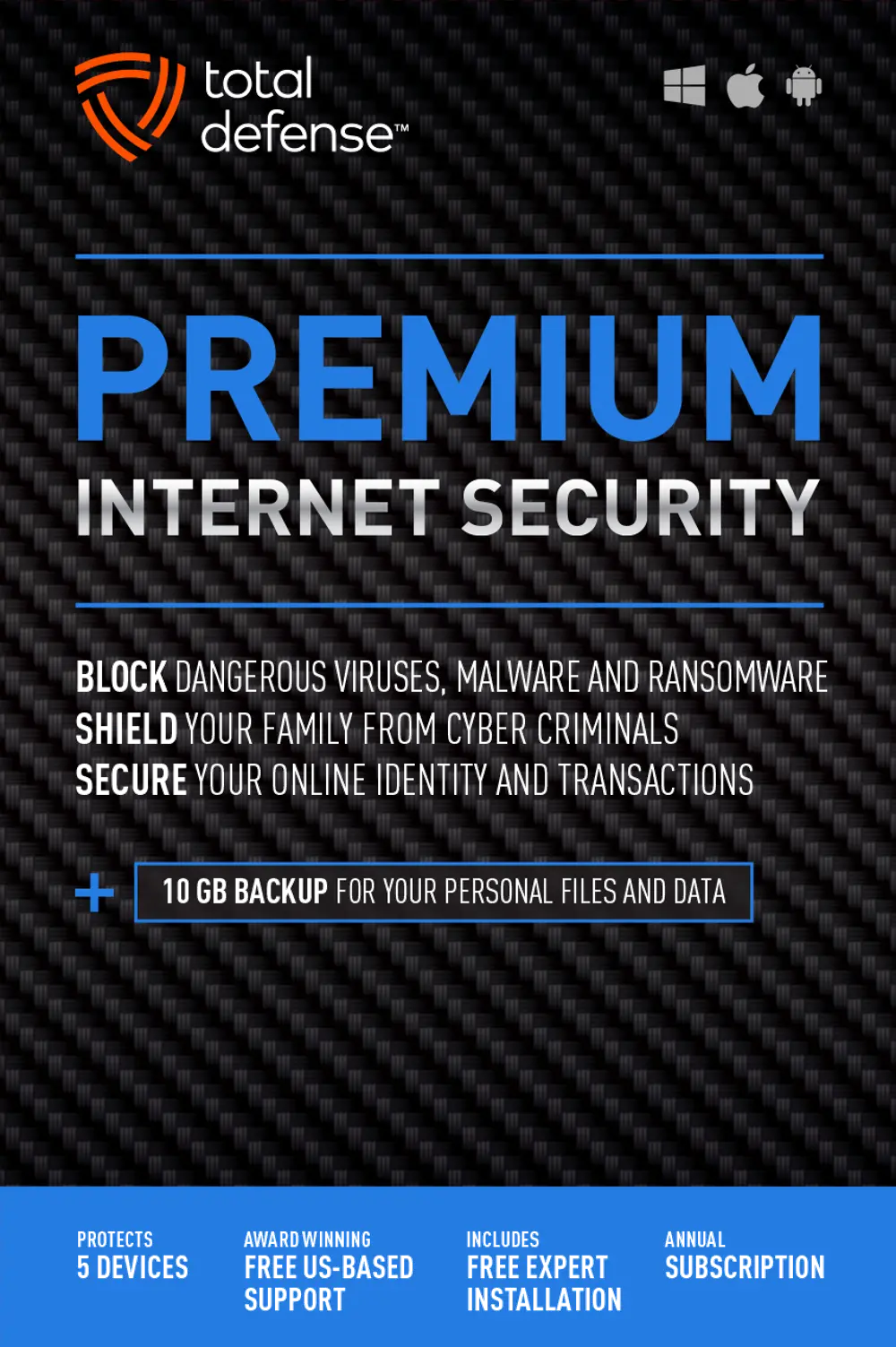 PREMIUMINTRNTSECURTY Total Defense Premium Internet Security-1