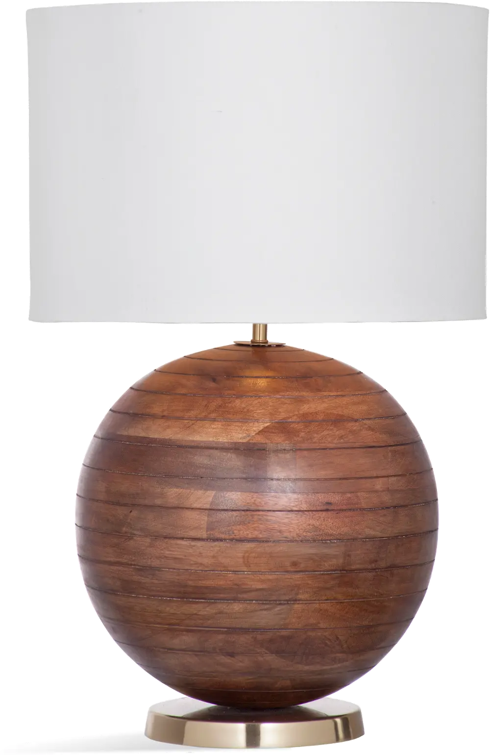 Contemporary Natural Wood Table Lamp - Bespin-1