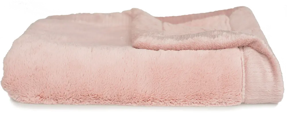 Pink Ballet Slipper Lush Mini Baby Blanket-1