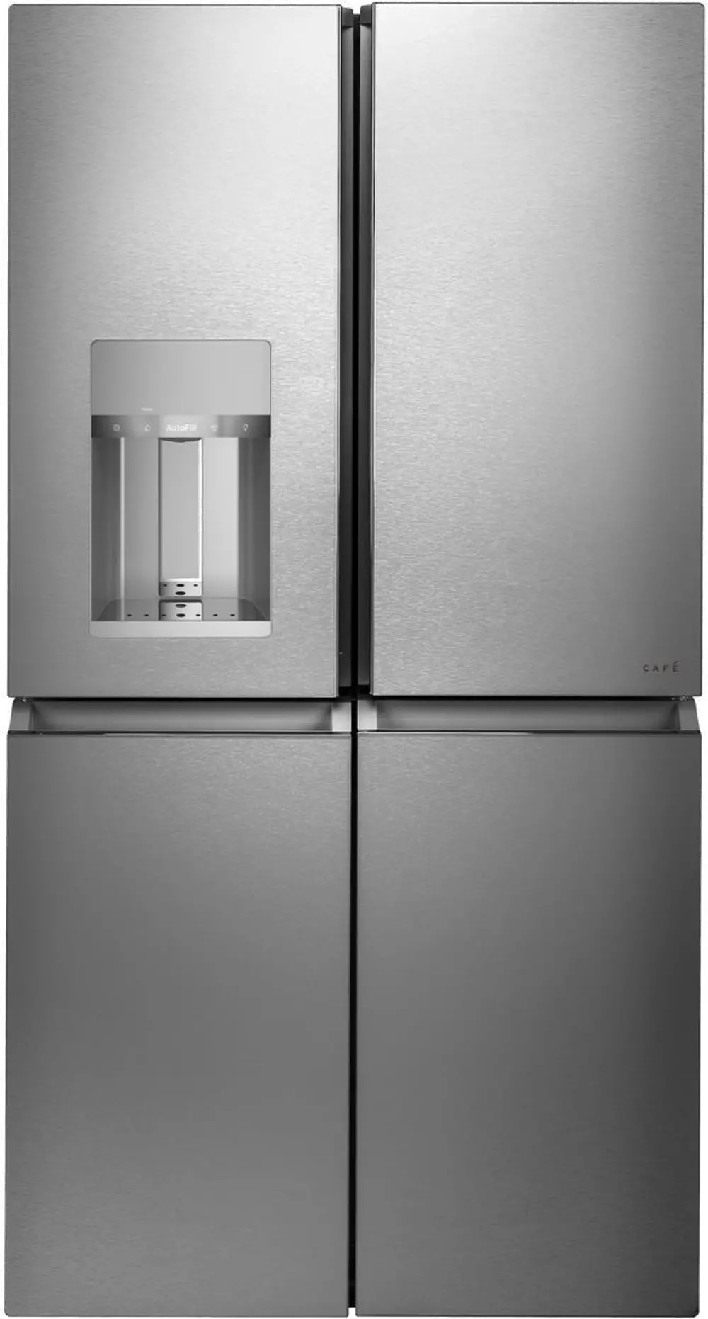 CQE28DM5NS5 Cafe 27.4 cu ft 4 Door Refrigerator - Platinum Glass-1