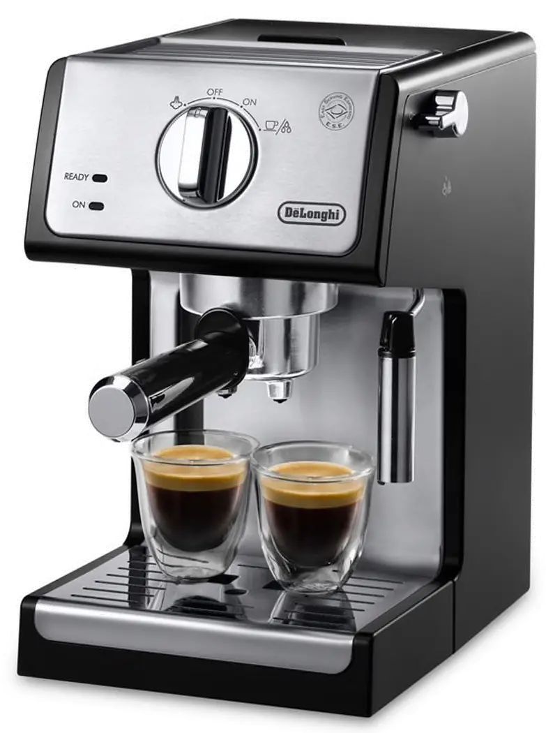 https://static.rcwilley.com/products/111900239/De-Longhi-Manual-Espresso-Machine---Stainless-Steel-and-Black-rcwilley-image1.webp