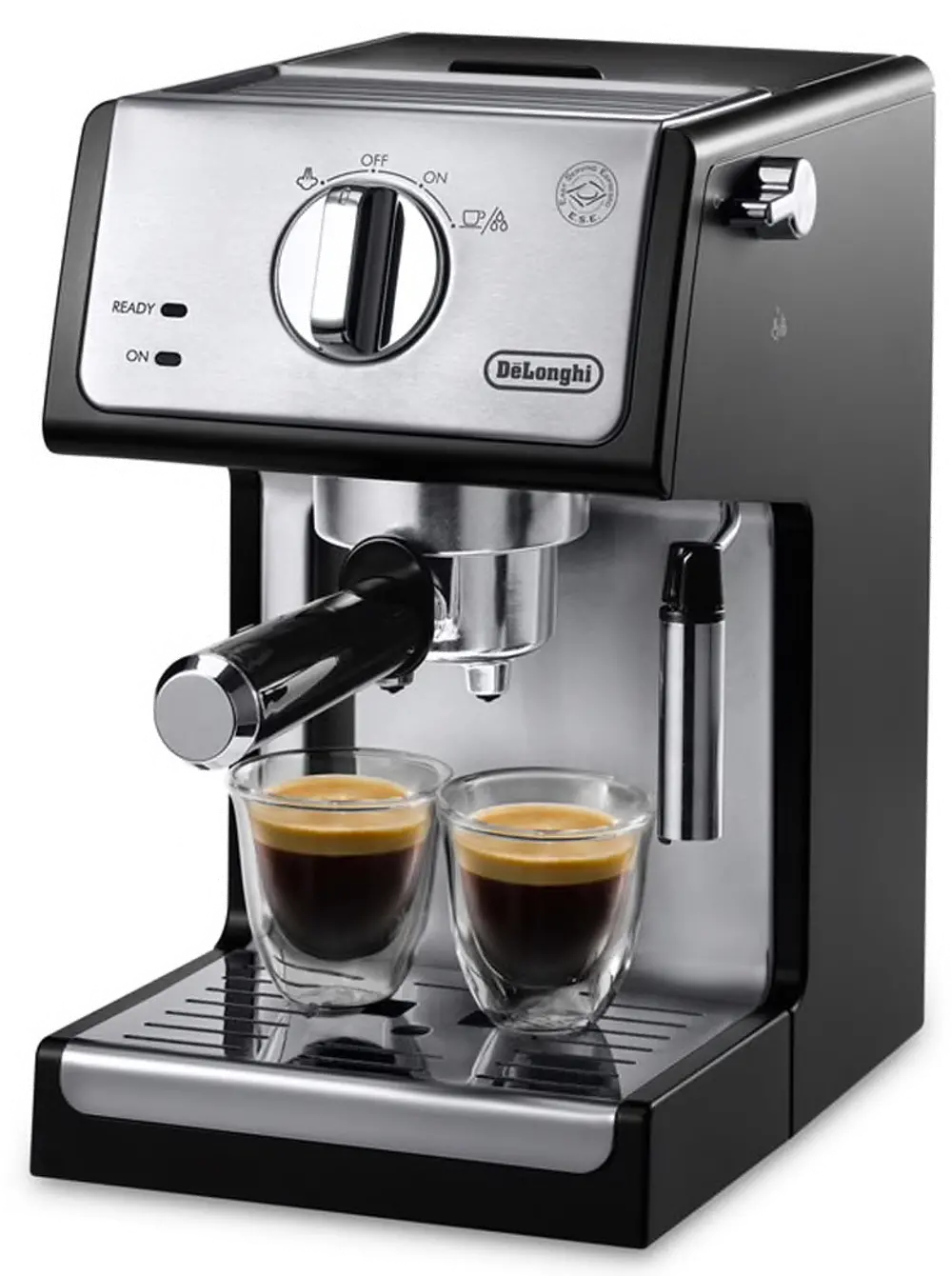 ECP3420 De'Longhi Manual Espresso Machine - Stainless Steel and Black-1