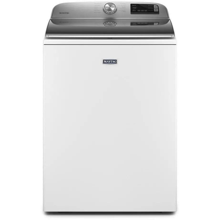 MVW6230HW Maytag Smart Top Load Washer with Extra Power Button - 4.7 Cu. Ft. White-1