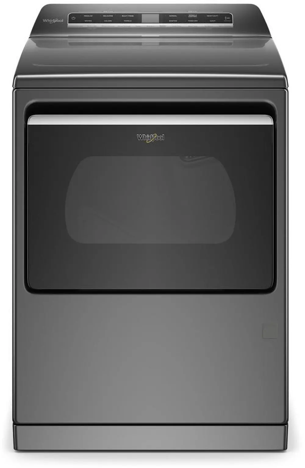 WGD5100HC Whirlpool Smart Gas Dryer with Hamper Door - 7.4 cu. ft. Chrome Shadow-1