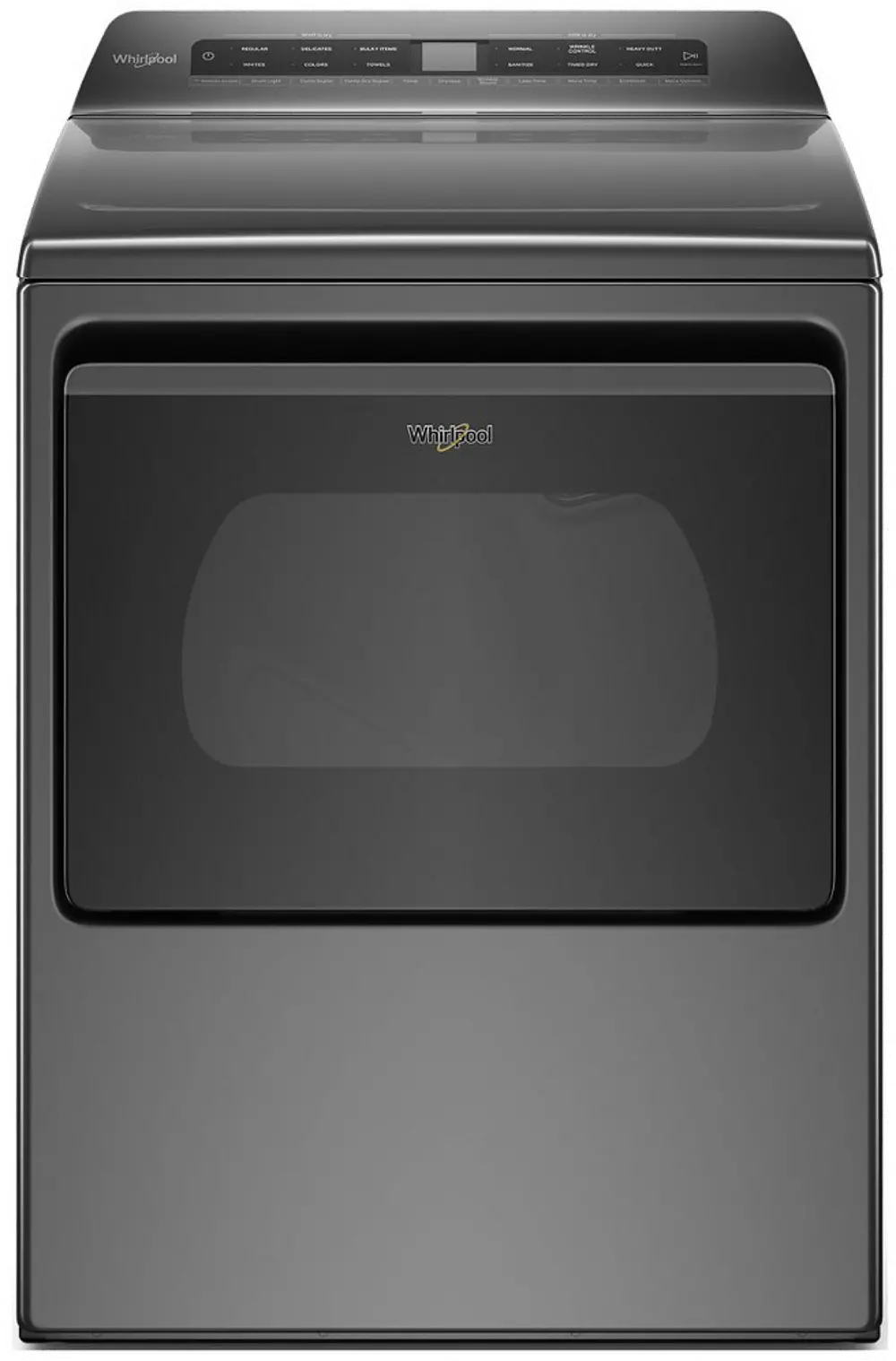 WED6120HC Whirlpool Smart Capable Electric Dryer with Quick Dry - 7.4 cu. ft. Chrome Shadow-1