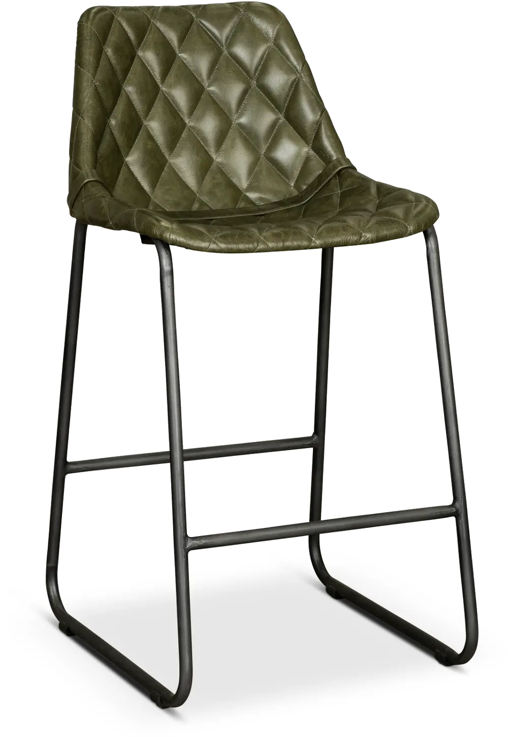 Black Forest Green Counter Height Stool-1