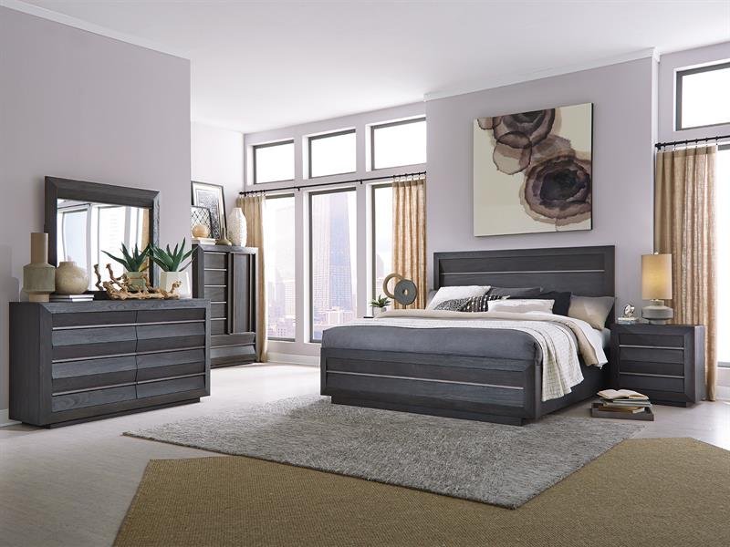 Black Modern Bedroom, Modern King Size Bed Sets