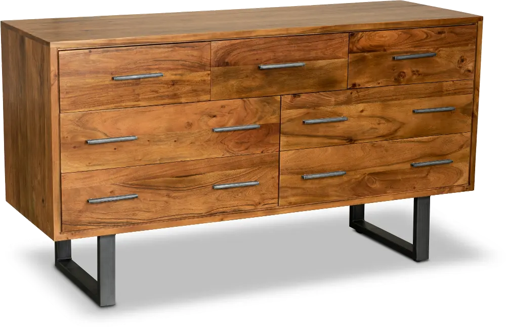 Black Forest Industrial Natural Dining Room Sideboard-1