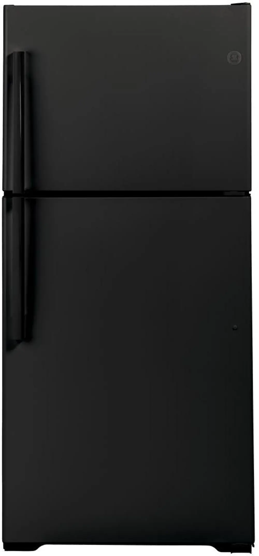 GTS22KGNRBB GE 21.9 cu ft Top Freezer Refrigerator - 33 W Black-1
