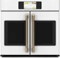 CTS90FP4NW2 Cafe 30 Inch Smart Single Wall Convection Oven - 5.0 cu. ft. Matte White