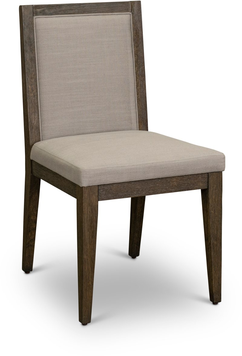 Modern Gray Upholstered Dining Room Chair - Modesto