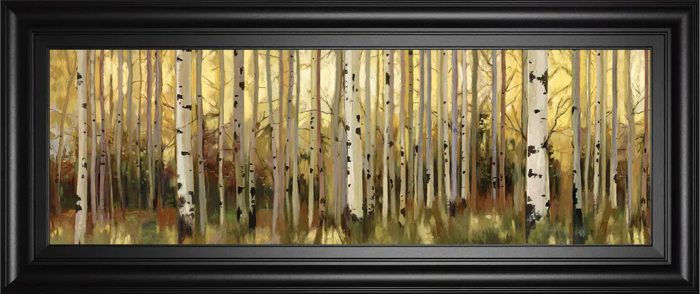 Forest Light Framed Print Wall Art-1
