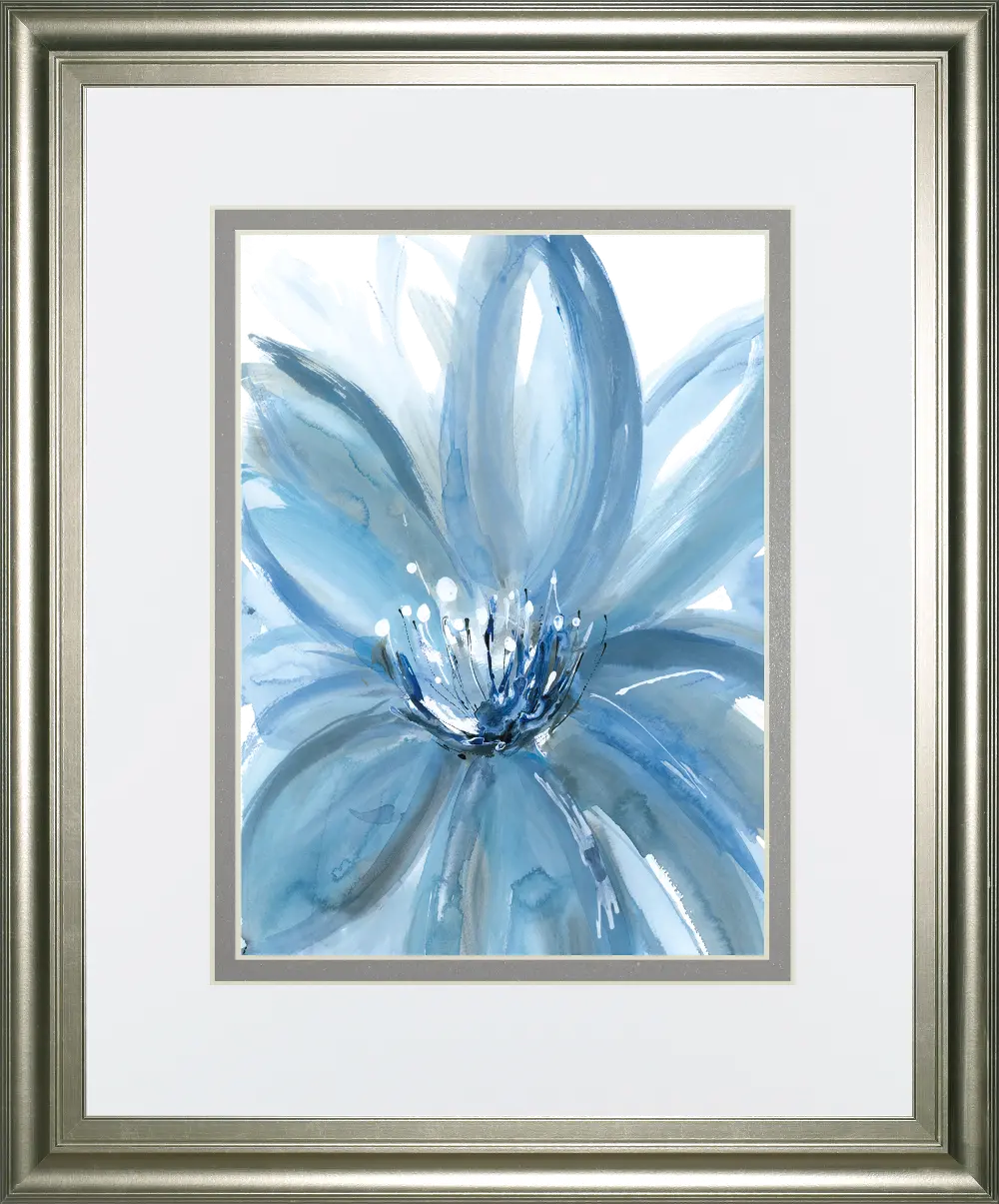 Water Petals Framed Print Wall Art-1