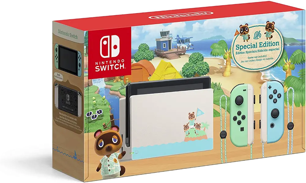 SWI/HRDWR_ANIMALXING Nintendo Switch Console- Animal Crossing: New Horizons-1