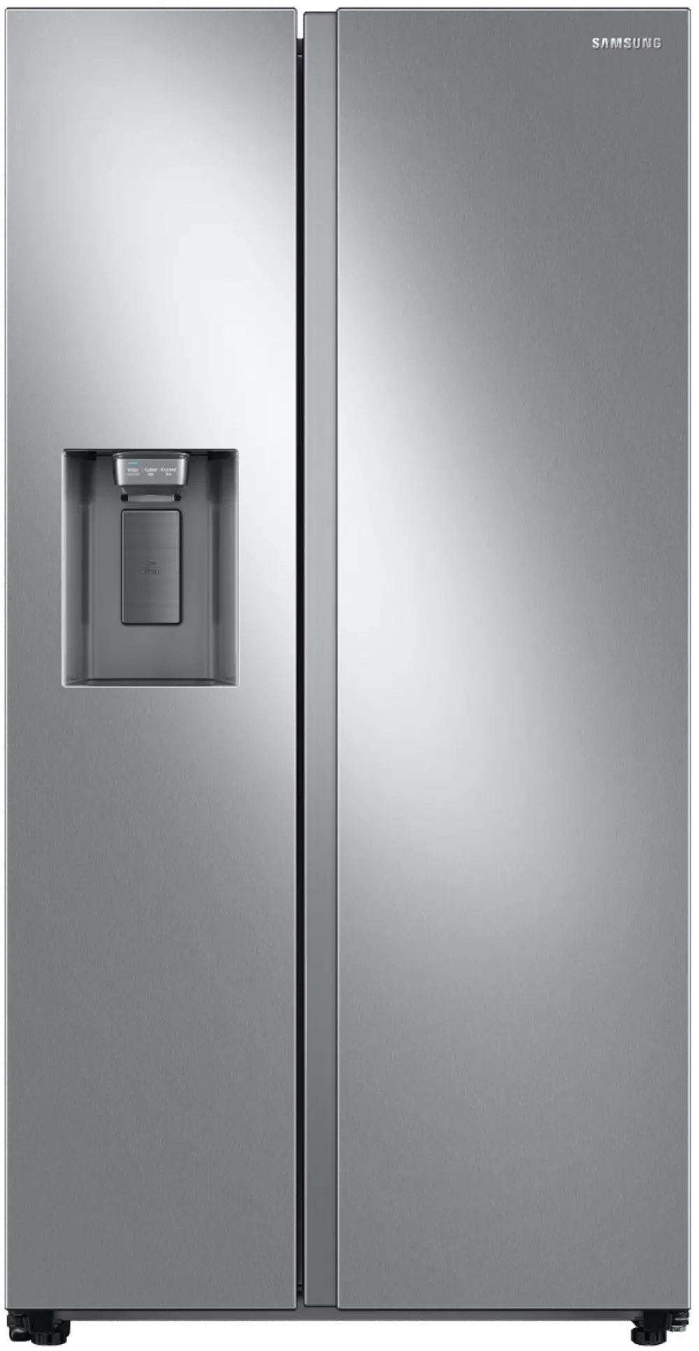 RS22T5201SR Samsung 22 cu ft Side by Side Refrigerator - Counter Depth Stainless Steel-1