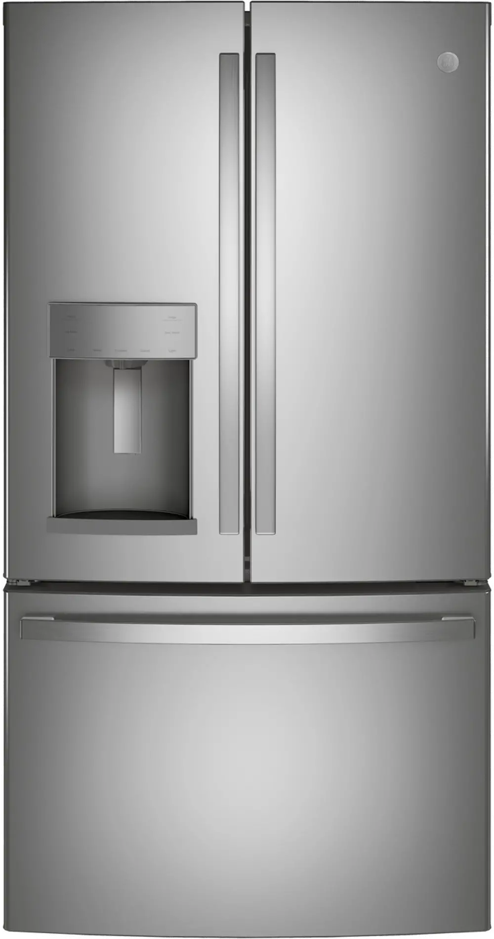 GFD28GYNFS GE 27.65 cu ft French Door in Door Refrigerator - Stainless Steel-1