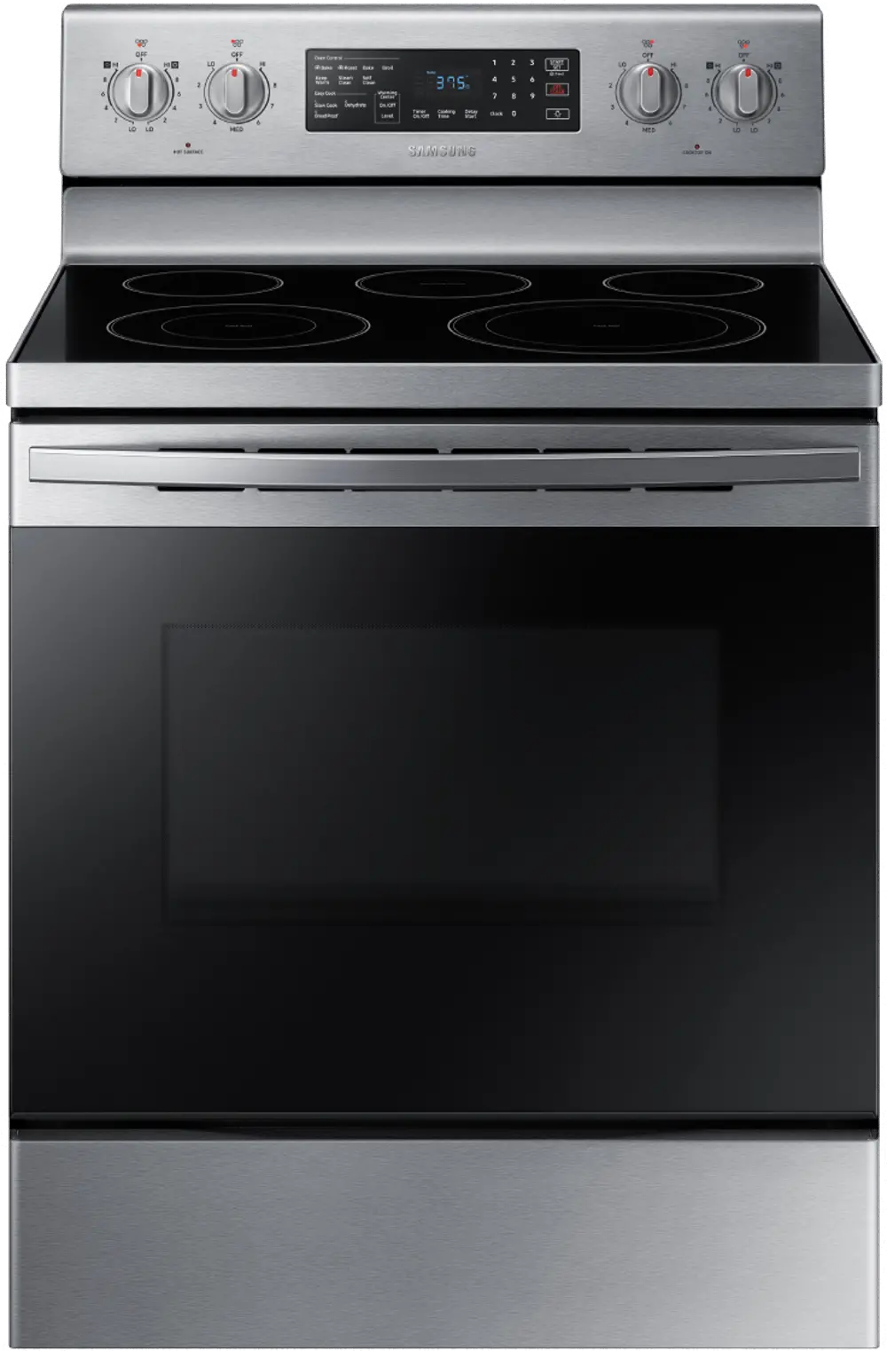 NE59T4311SS Samsung 30 Inch Electric Range - 5.9 cu. ft. Stainless Steel-1