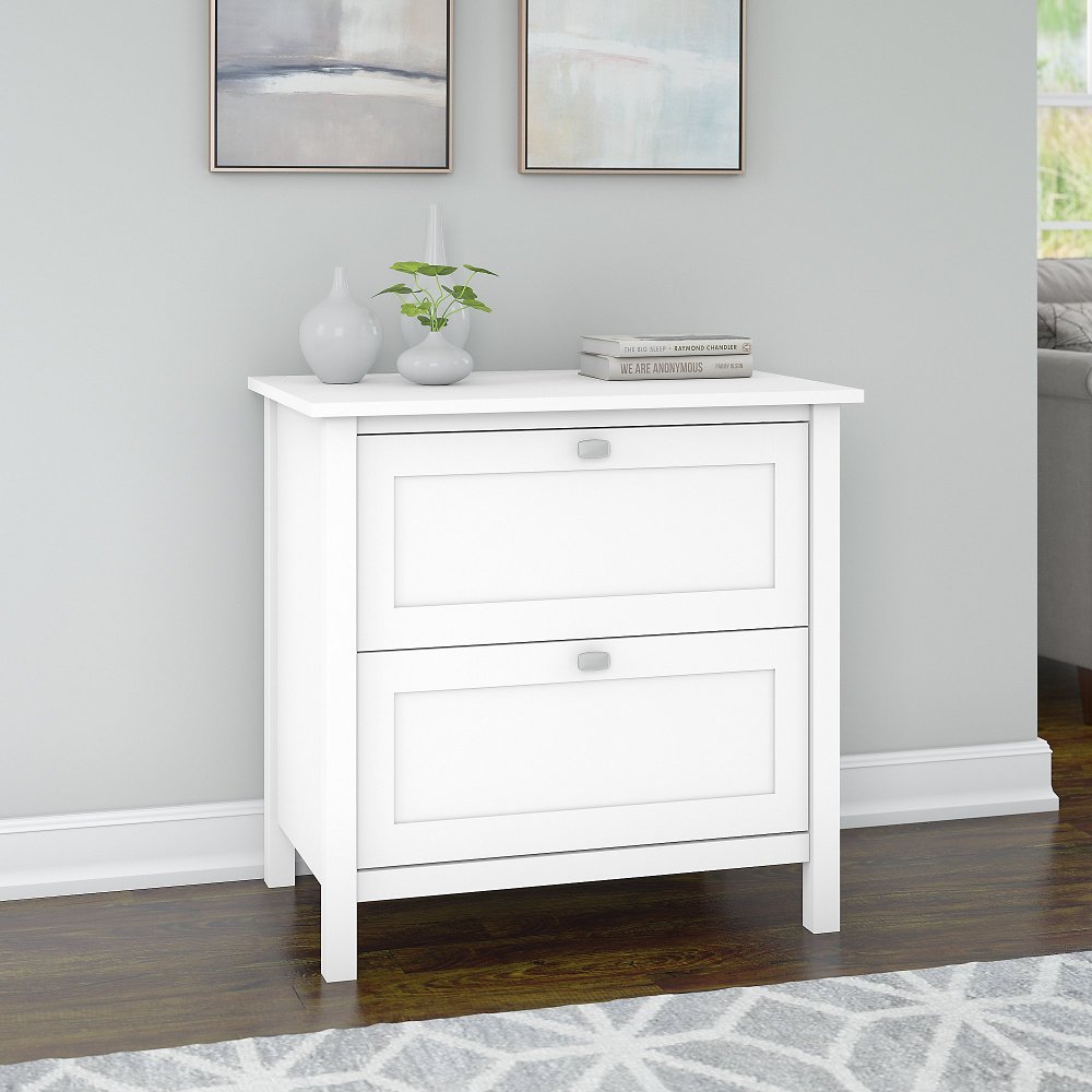 Pure White Lateral File - Bush Furniture