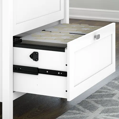 Broadview Bathroom Storage Cabinet in Pure White - Engineered Wood