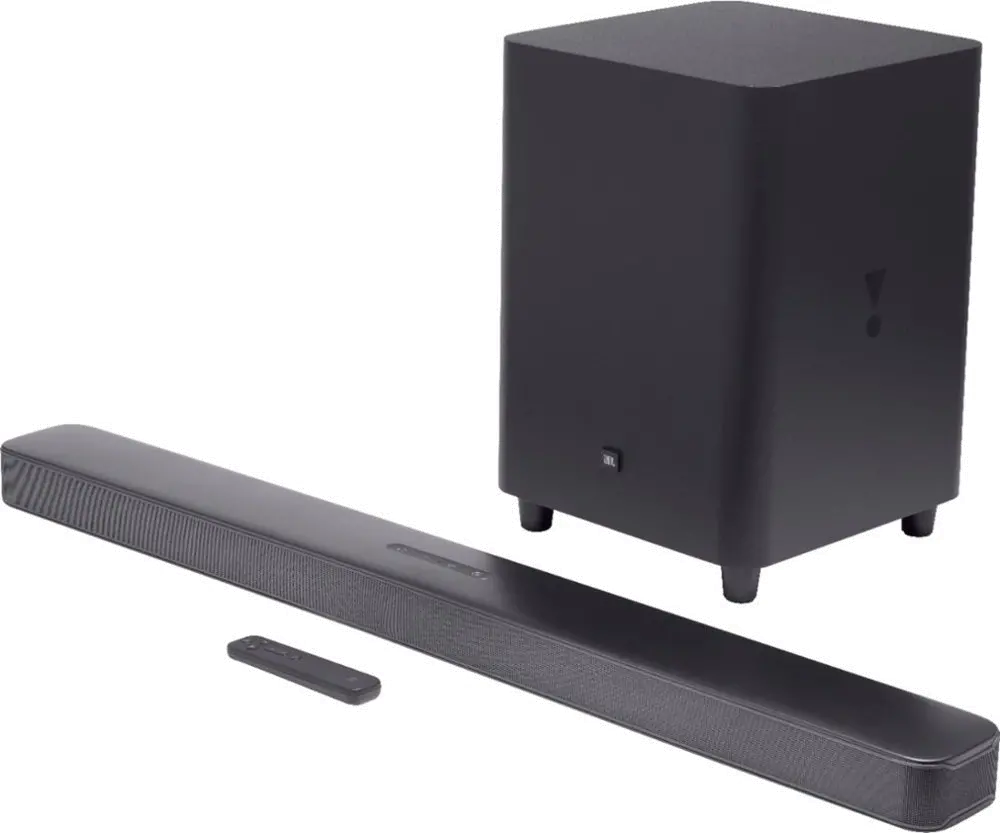 JBLBAR5.1SURROUND JBL 5.1 Soundbar and Subwoofer Surround System-1