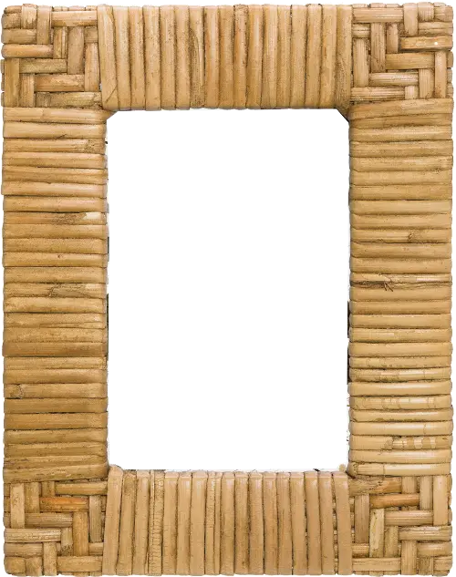 4×6 Woven Rattan Picture Frame