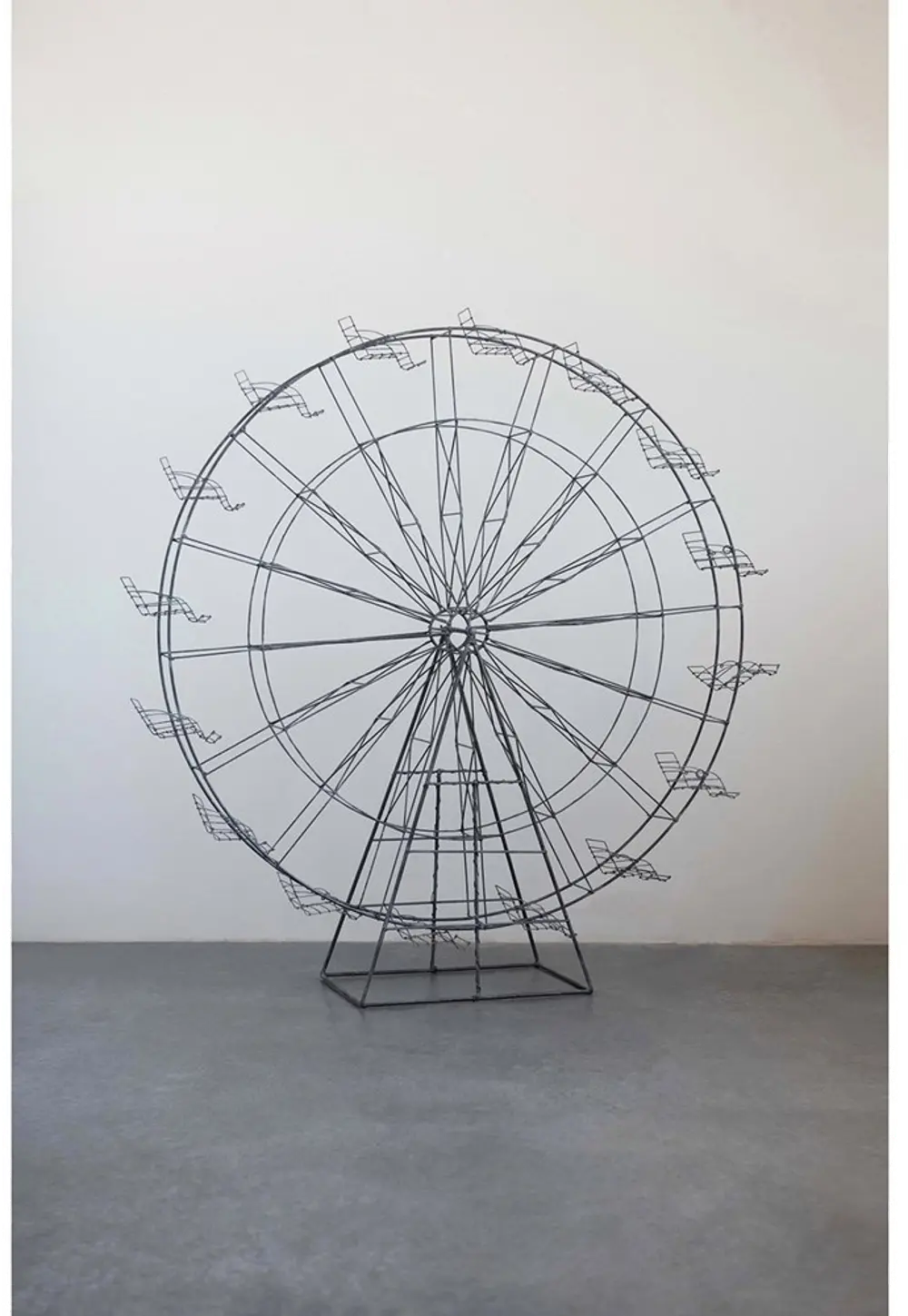 DF2263/MLTFERRISWHL Handmade Metal Ferris Wheel Sculpture-1