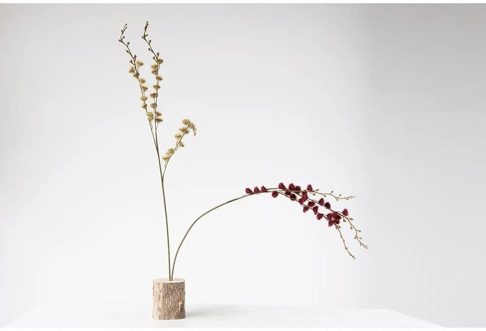 DF2761A/SANDBURSTEM Assorted Faux Coastal Sandbur Stem for Arrangement-1