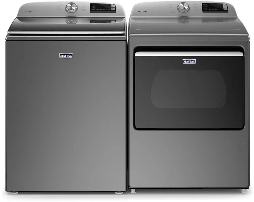 KIT Maytag Top Load Washer and Dryer - Metallic Slate Electric-1
