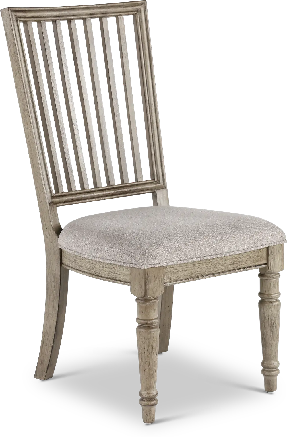 Madison Ridge Gray Slat Back Dining Chair-1
