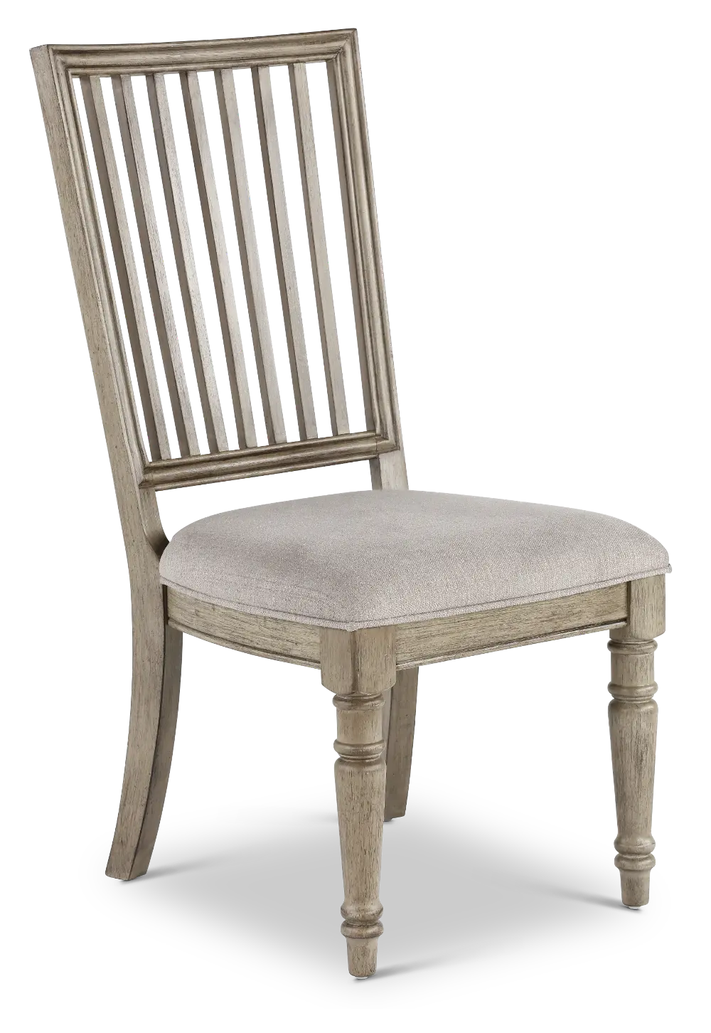 Madison Ridge Gray Slat Back Dining Chair-1