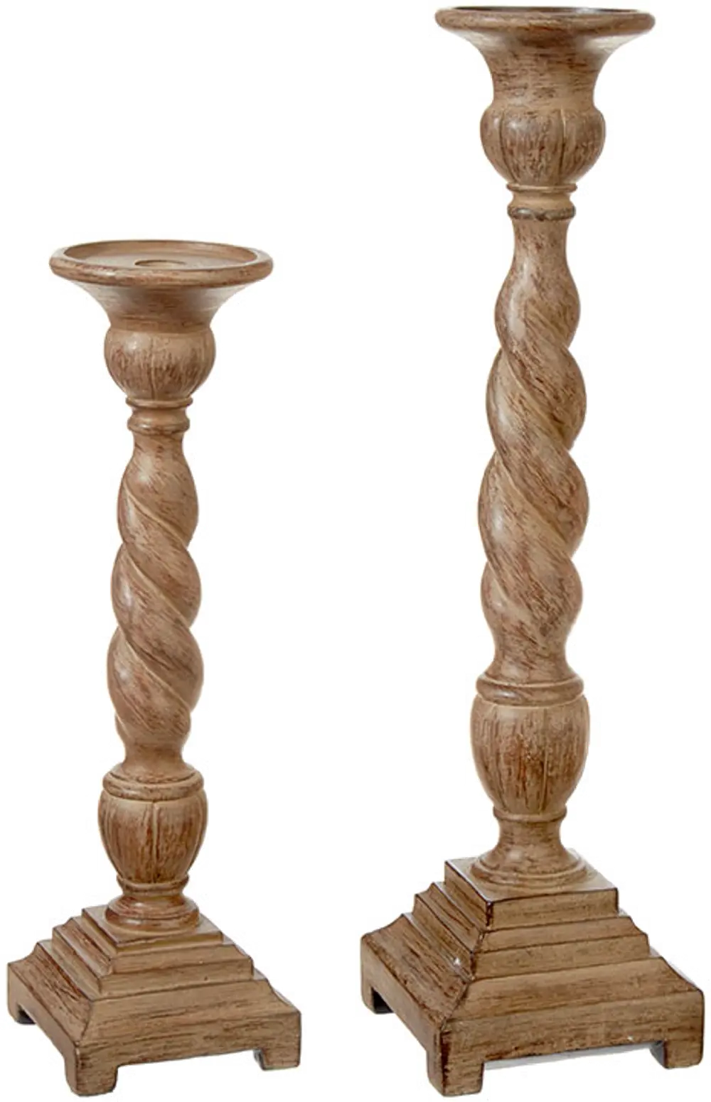 18 Inch Natural Stone Powder Candle Holder-1